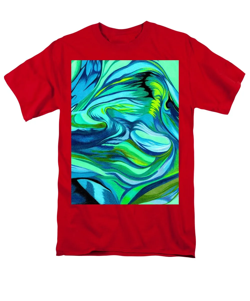 Abstract Green Personality - Men's T-Shirt  (Regular Fit)