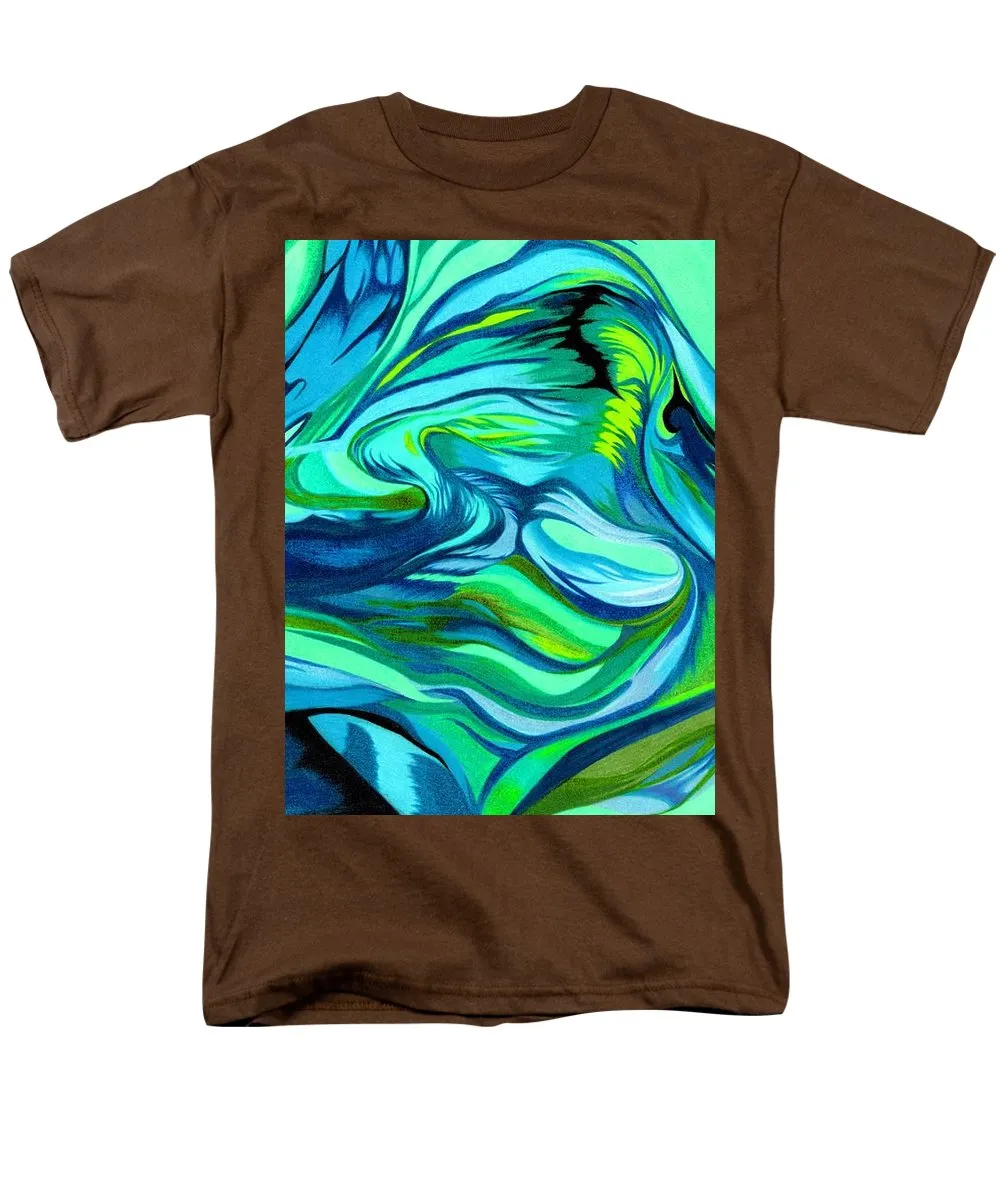 Abstract Green Personality - Men's T-Shirt  (Regular Fit)