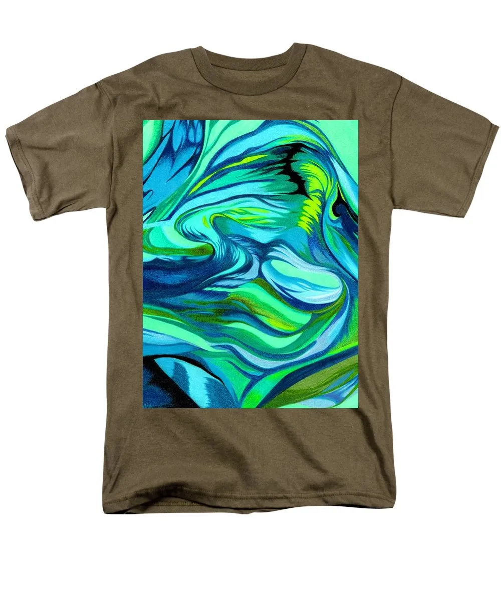 Abstract Green Personality - Men's T-Shirt  (Regular Fit)