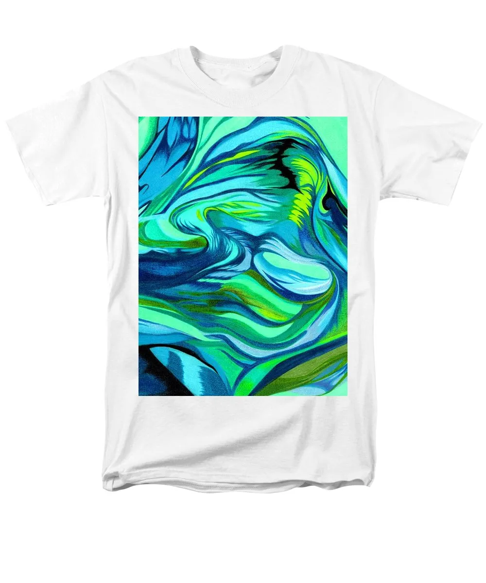 Abstract Green Personality - Men's T-Shirt  (Regular Fit)