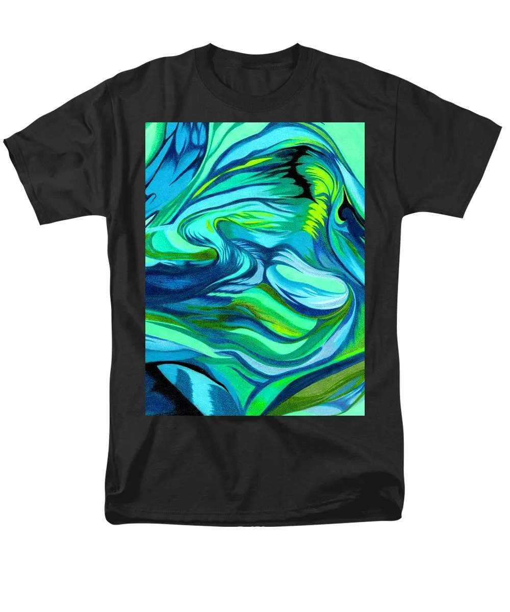 Abstract Green Personality - Men's T-Shirt  (Regular Fit)