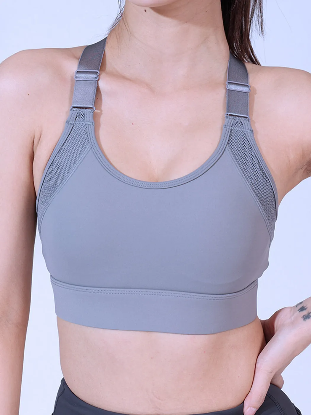 Adjustable High-Impact Shockproof Yoga Training Sports Bra