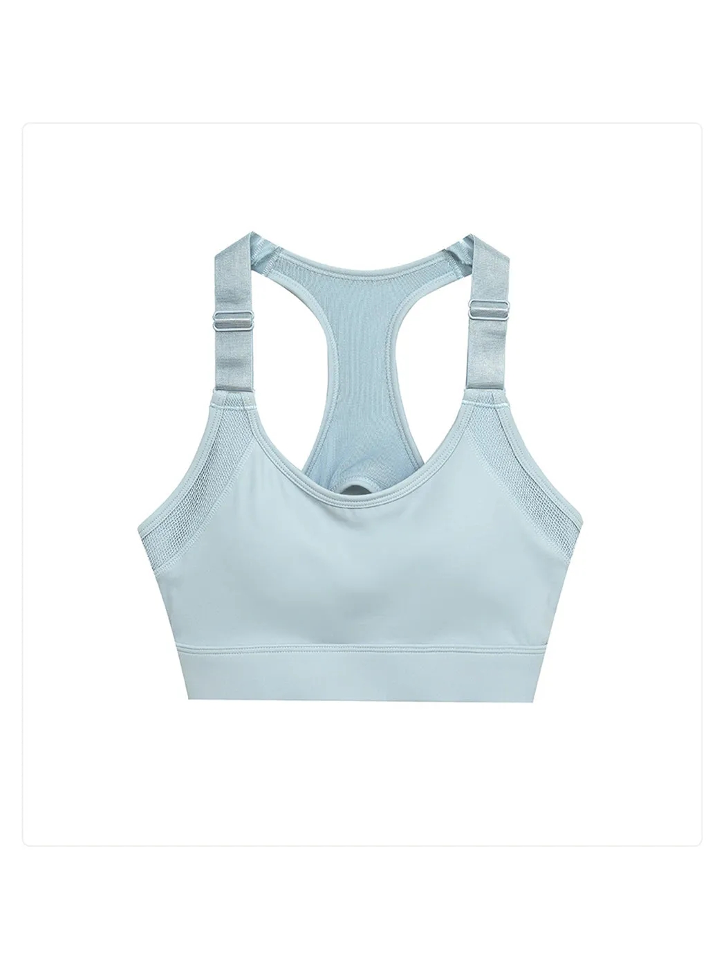 Adjustable High-Impact Shockproof Yoga Training Sports Bra