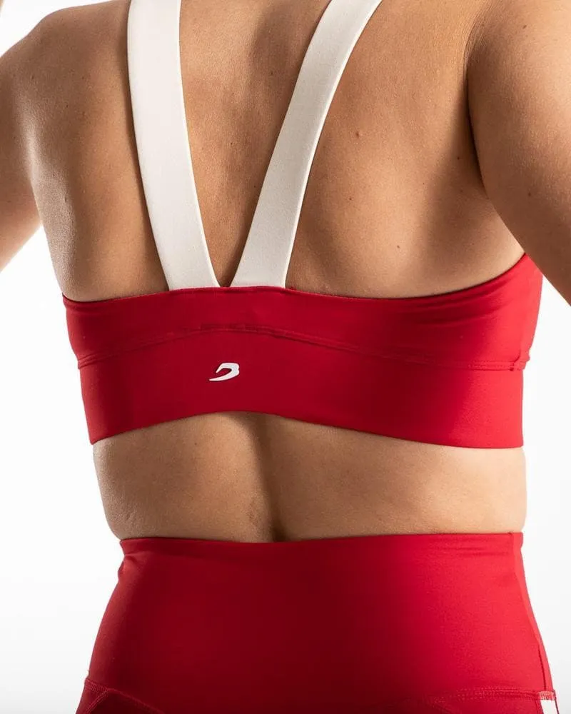 ALICIA SPORTS BRA - RED