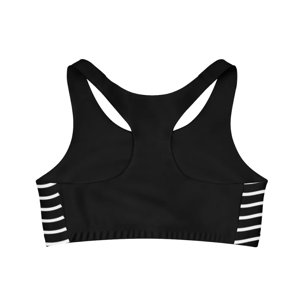 BWB Wavy Logo Seamless Sports Bra