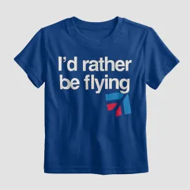 CESSNA-RATHER-FLYING - Kids T-Shirt