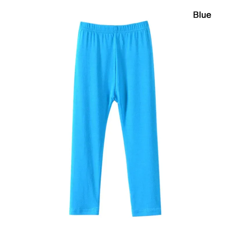 Elastic Modal Cotton Kids Leggings