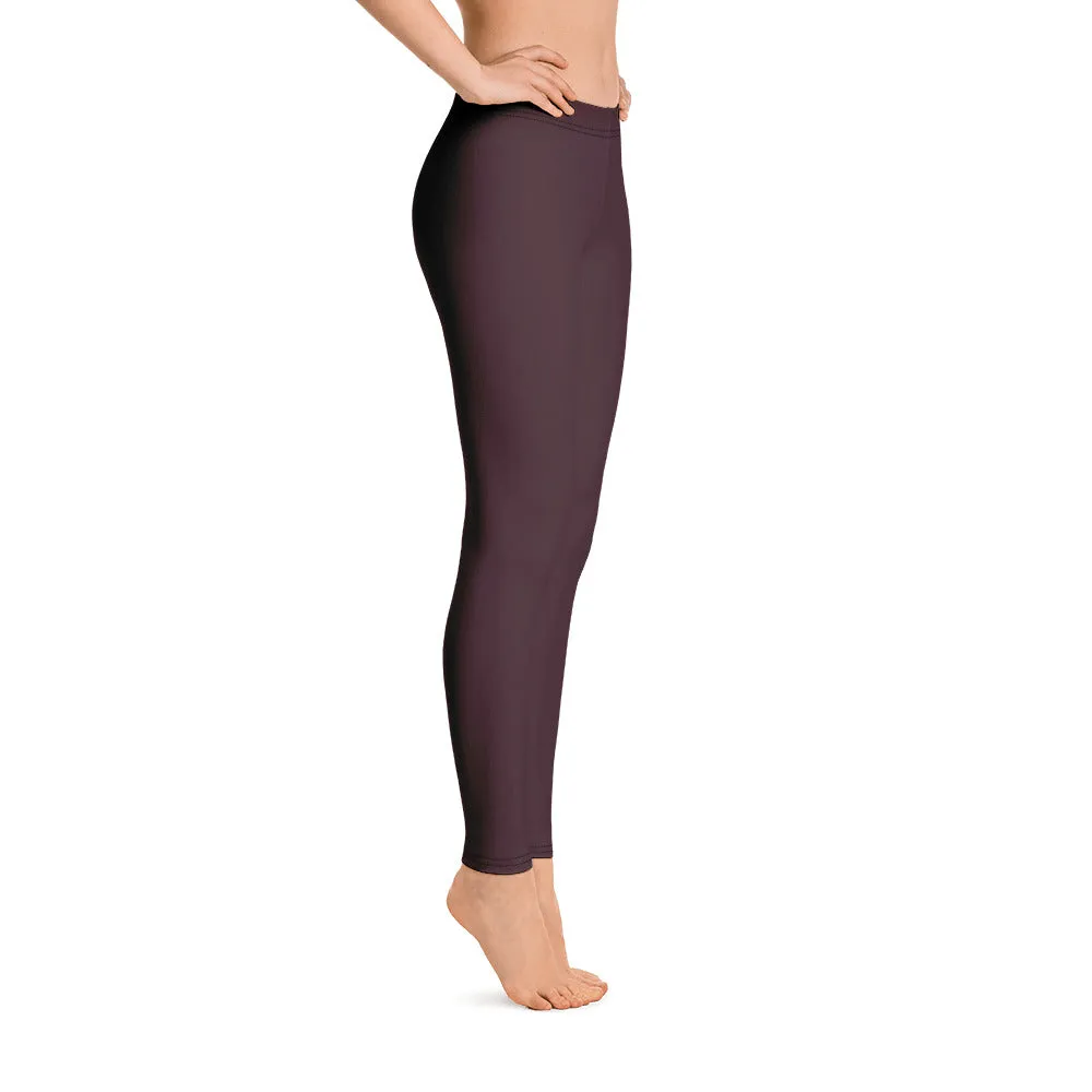 ELEVATED ESSENTIALS, SLIM AND SCULPT LEGGING CABERNET