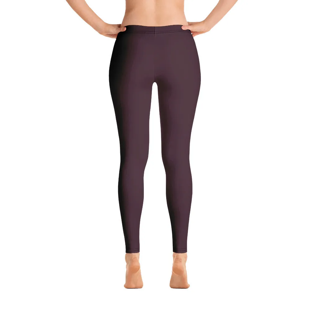 ELEVATED ESSENTIALS, SLIM AND SCULPT LEGGING CABERNET