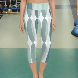 Fashion Design Yoga Capri Leggings | Capri Fitness Leggings lioness-love