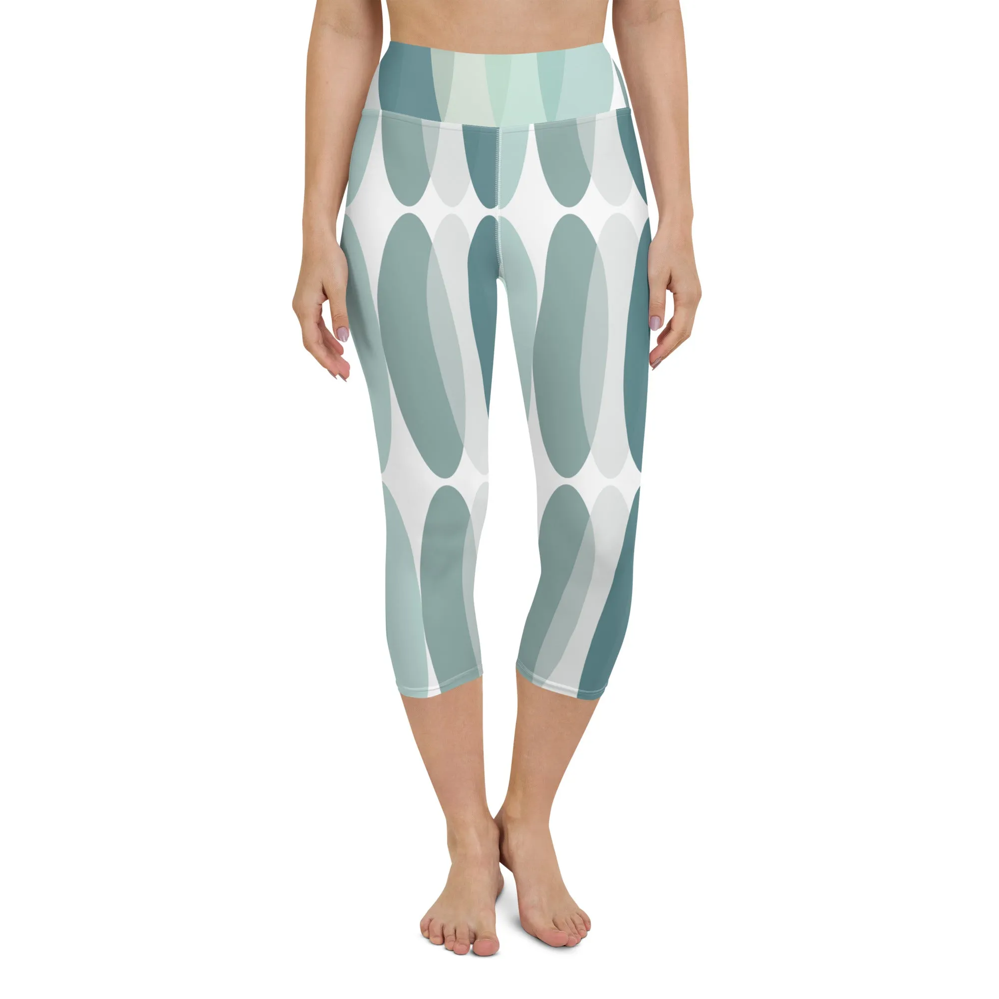 Fashion Design Yoga Capri Leggings | Capri Fitness Leggings lioness-love