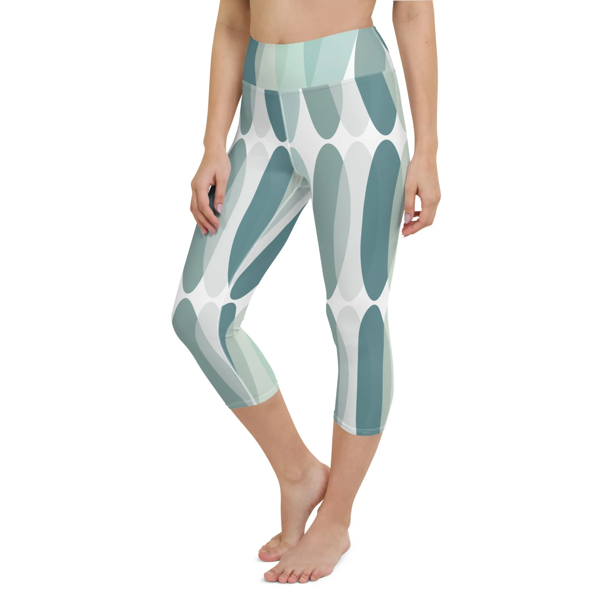 Fashion Design Yoga Capri Leggings | Capri Fitness Leggings lioness-love