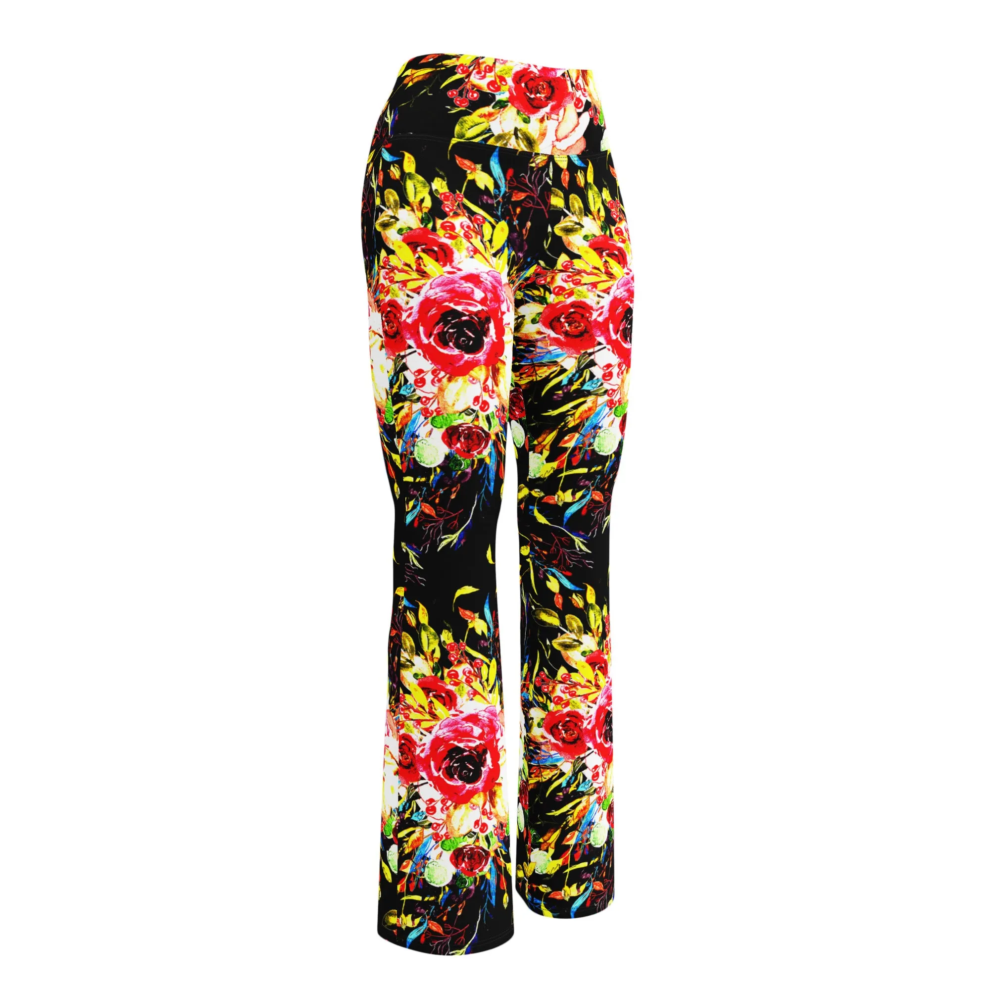 Floral Flare leggings