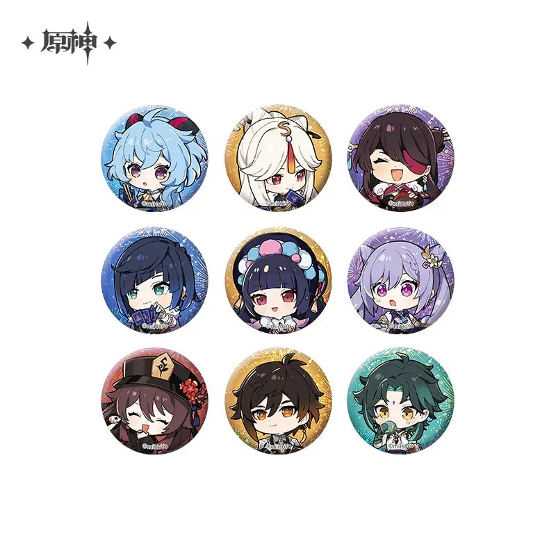 Genshin Impact - The Exquisite Night Chimes Serier Chibi Mini Badge & Acrylic Stand miHoYo