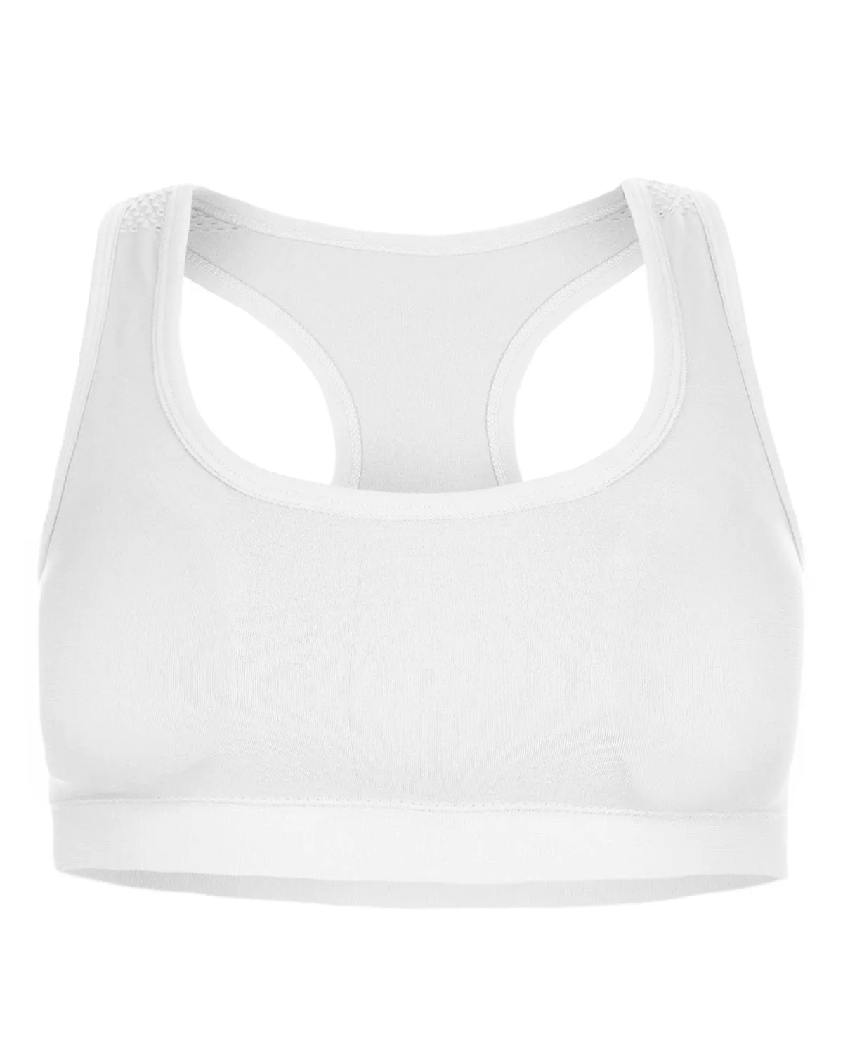 Girls' 2 Pair Pack Racerback Sports Training Bra