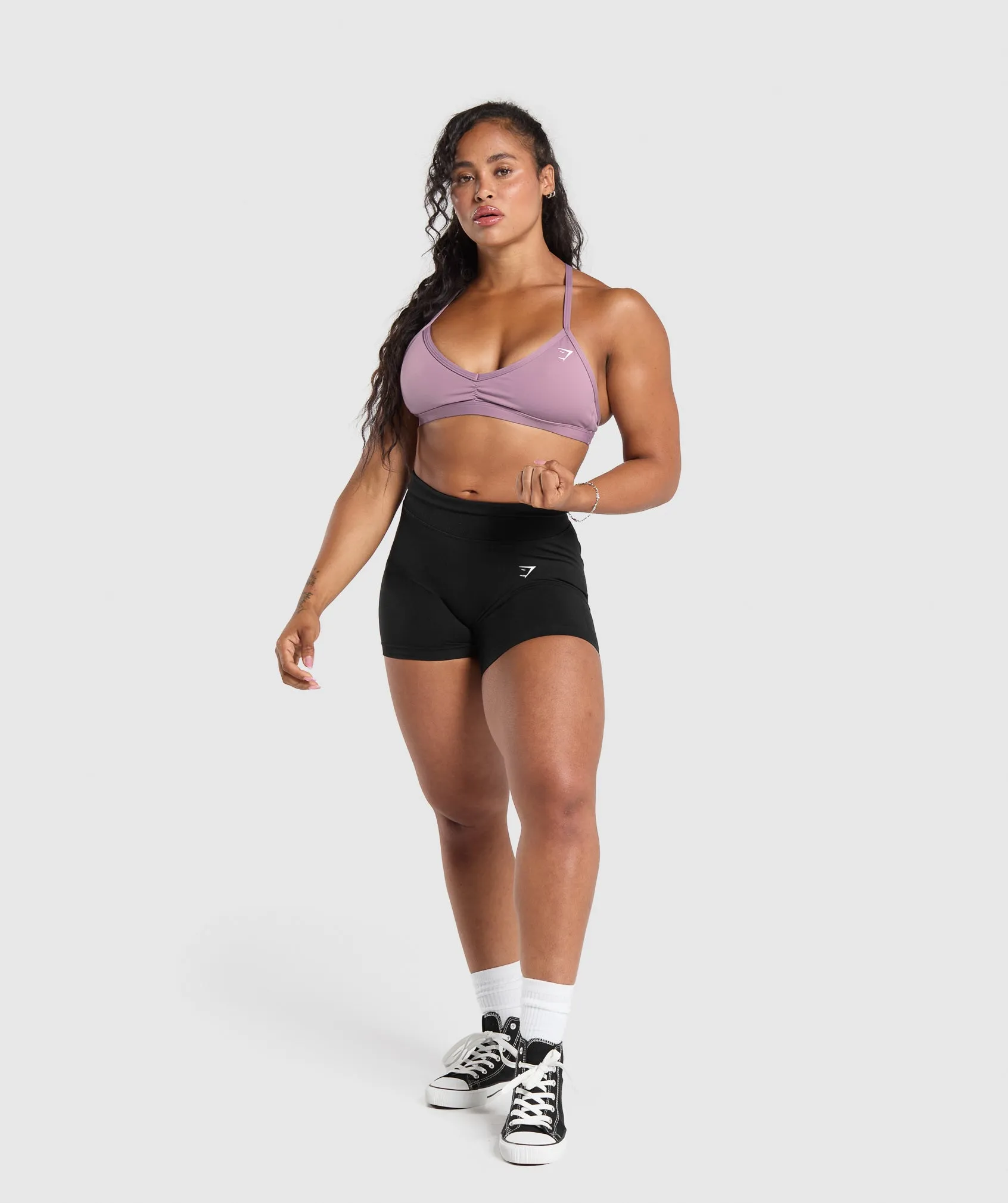 Gymshark Minimal Sports Bra - Soft Purple