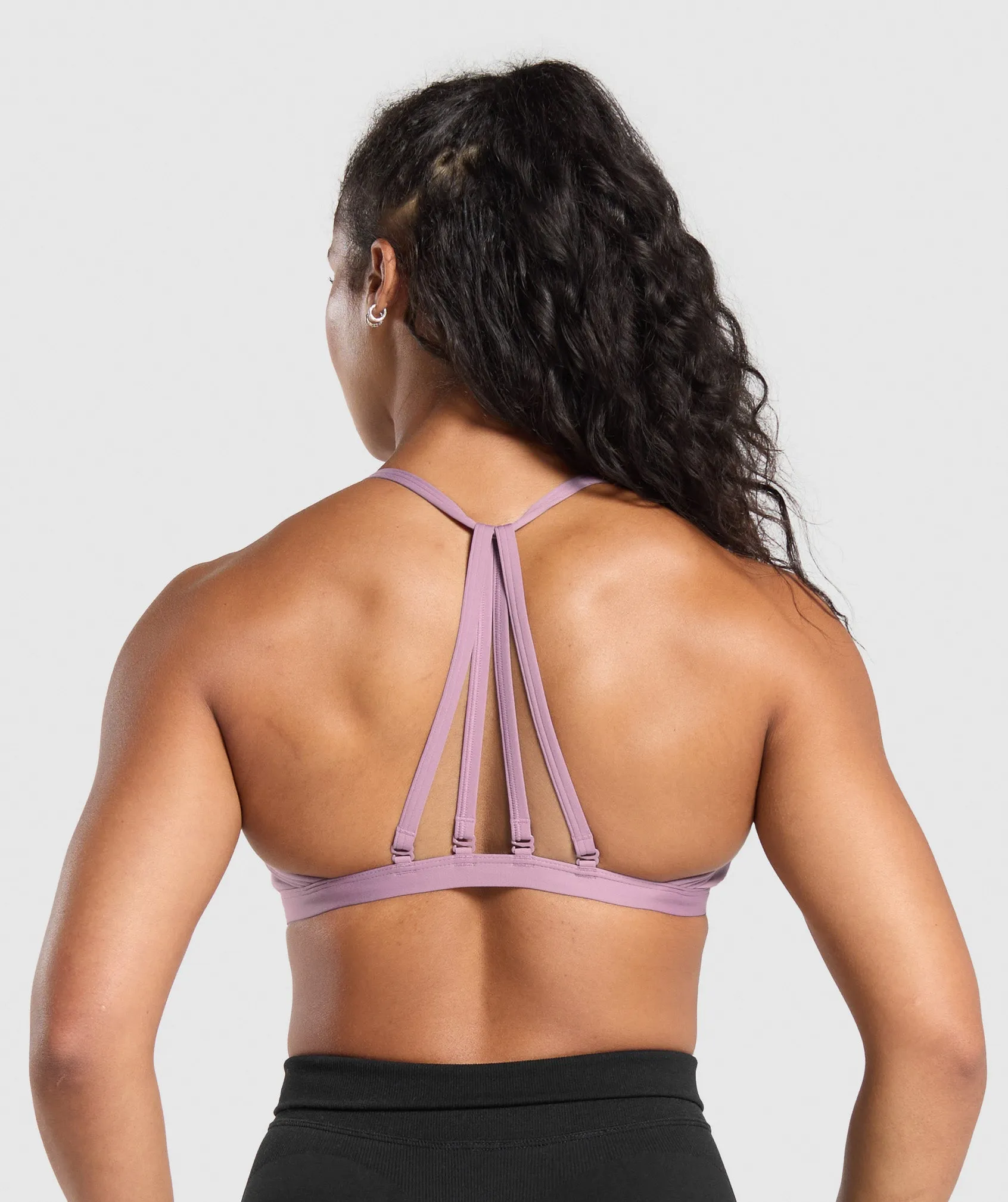 Gymshark Minimal Sports Bra - Soft Purple