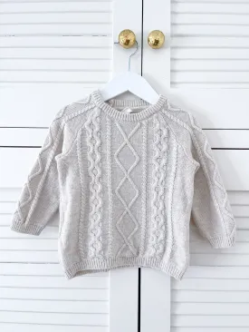 H&M cable knit pullover (9-12m)