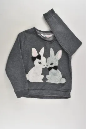 H&M Size 3-4 Bunny Sweater