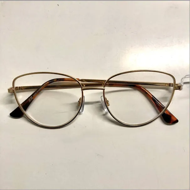 H&M Women's gold wire butterfly frames, NS