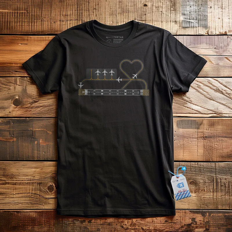 Heart Taxiway - T-Shirt