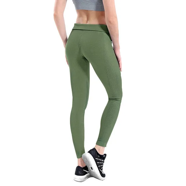 High Elastic Slim Yoga Pants