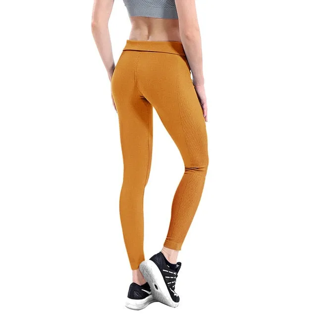 High Elastic Slim Yoga Pants