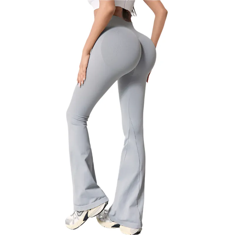 High-Waist Stretch Fitness Pants – Peach Butt Lifting Leggings