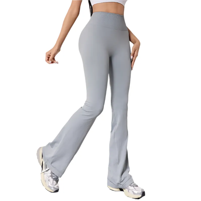 High-Waist Stretch Fitness Pants – Peach Butt Lifting Leggings