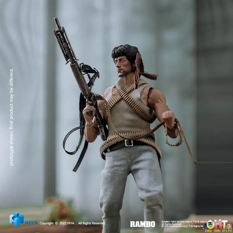 Hiya Toys FIRST BLOOD EXQUISITE Super Series 1/12 Rambo