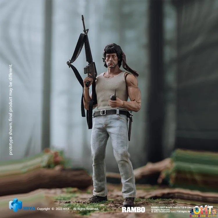 Hiya Toys FIRST BLOOD EXQUISITE Super Series 1/12 Rambo