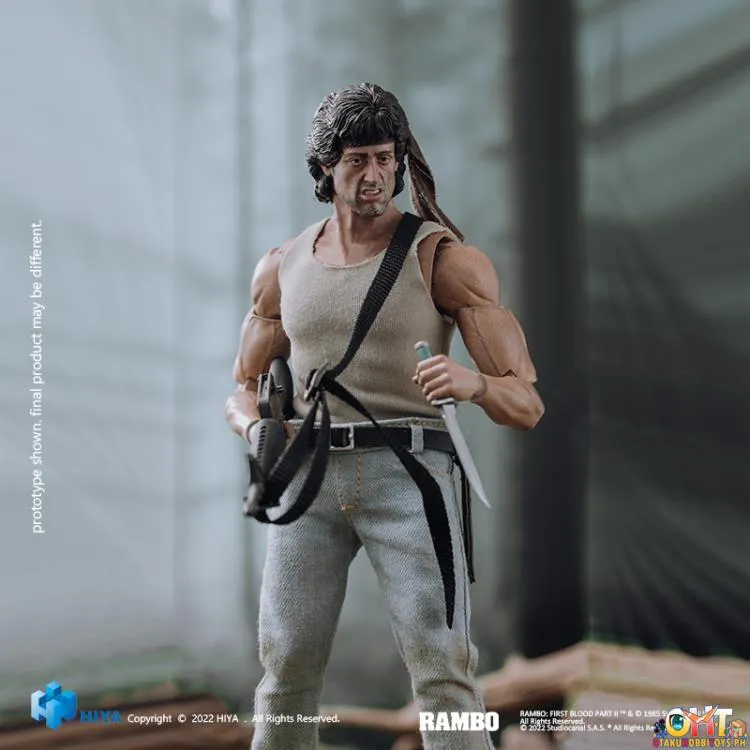 Hiya Toys FIRST BLOOD EXQUISITE Super Series 1/12 Rambo