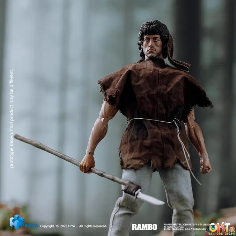 Hiya Toys FIRST BLOOD EXQUISITE Super Series 1/12 Rambo