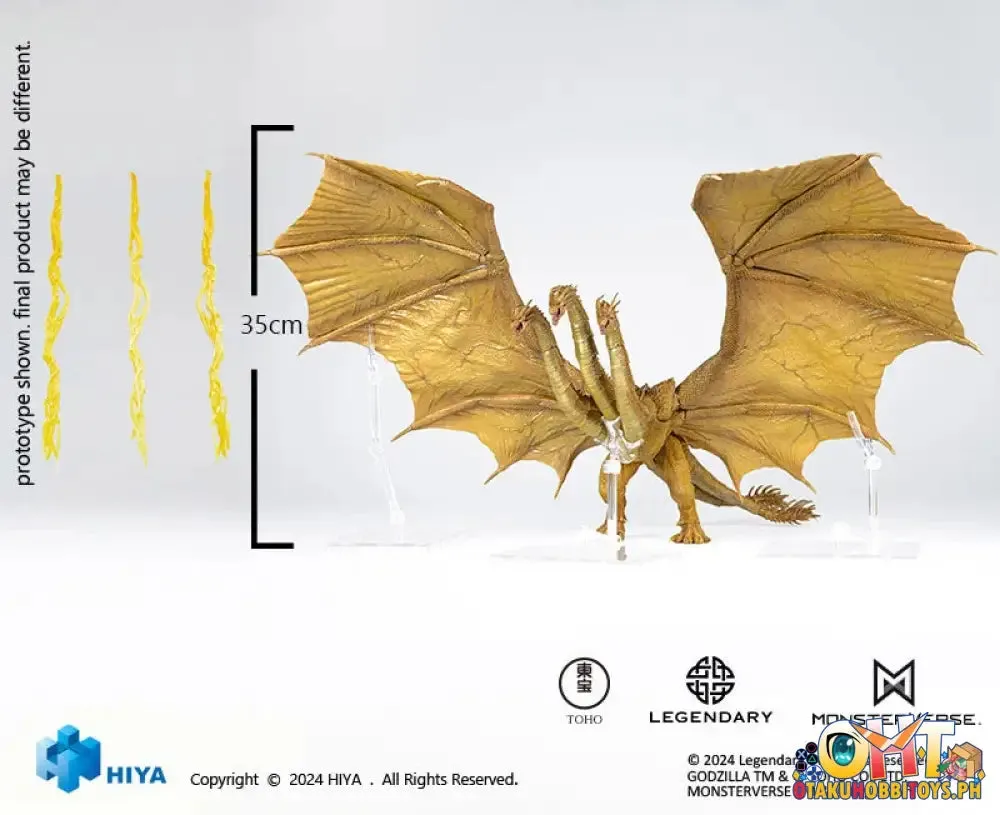 Hiya Toys Godzilla: King of the Monsters EXQUISITE Basic Series Ghidorah Gravity Beam Ver. EBG0077 - EXTRA SLOT