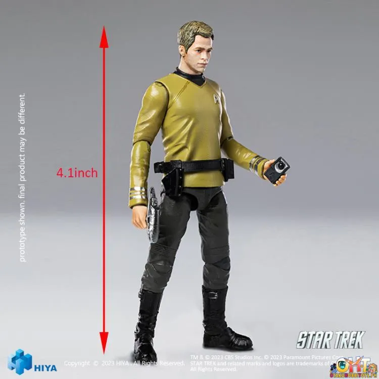 Hiya Toys Star Trek 2009 EXQUISITE MINI 1/18 James T. Kirk EMS025