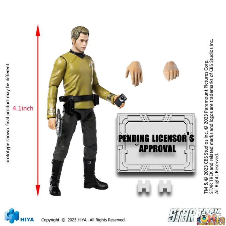 Hiya Toys Star Trek 2009 EXQUISITE MINI 1/18 James T. Kirk EMS025