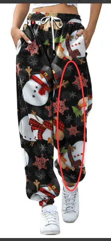 Holiday Charm Drawstring Leggings