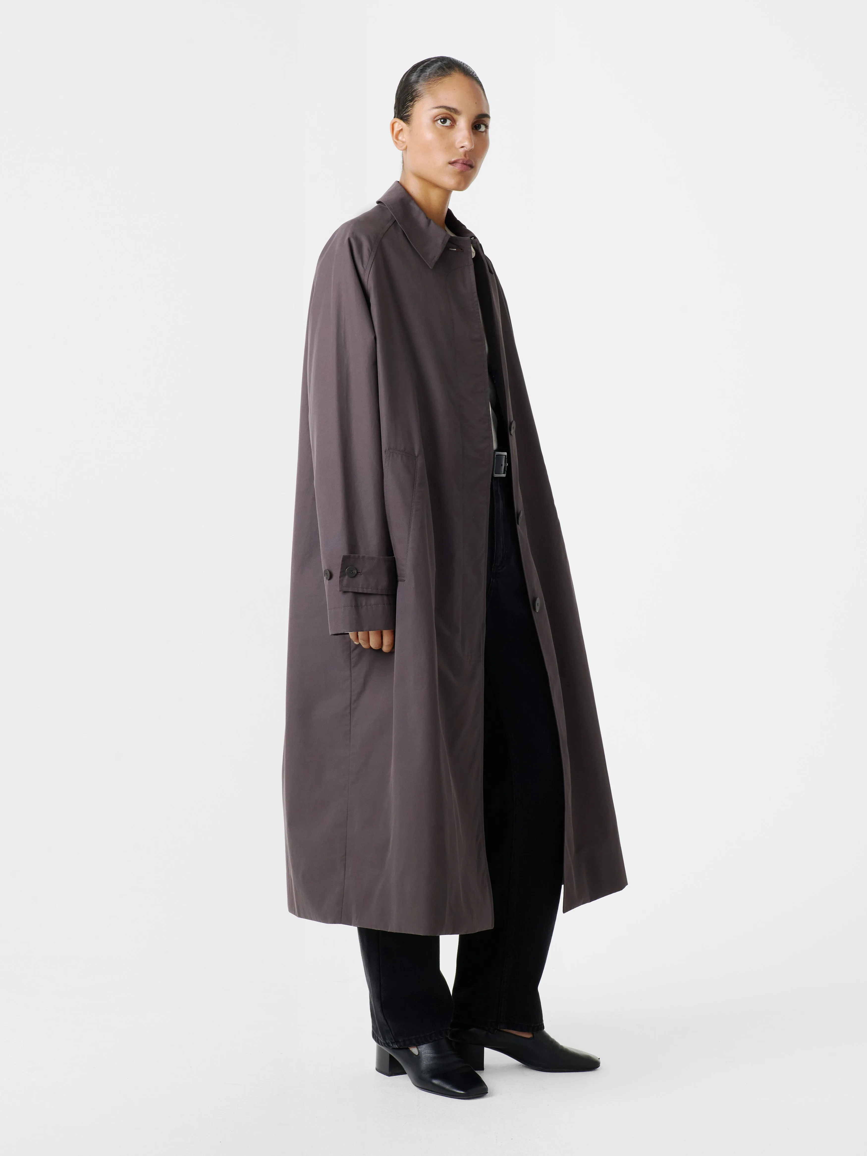 Holin Coat in Cocoa