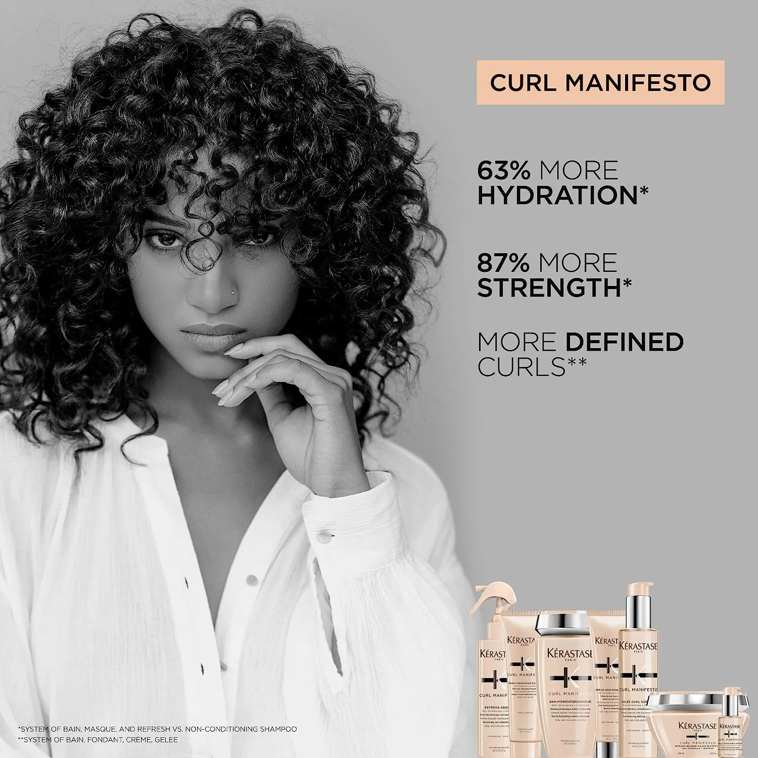 Kerastase Curl Manifesto Bain Hydratation Douceur Shampoo 250ml