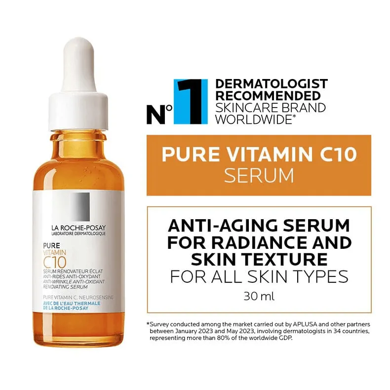 La Roche-Posay Pure Vitamin C10 Anti-Aging Serum - 30ml