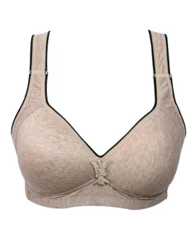 Light Comfort Wire-Free Bra 108 Skin- Single Padded - By Qialinggiao