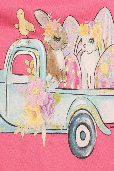 LUCKY EASTER TRUCK- PINK