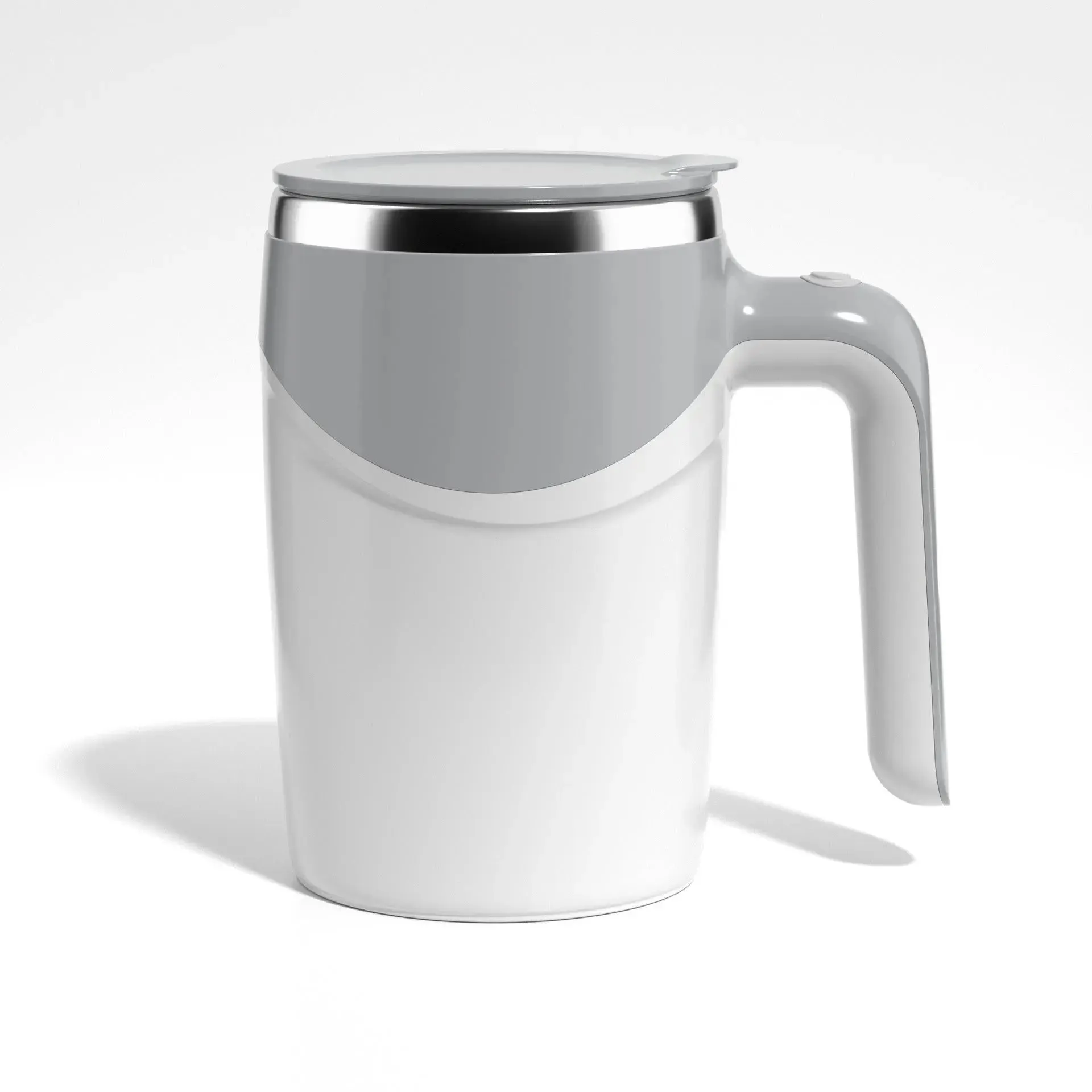 Magnetic Auto-Stir Coffee Cup for Effortless Mixing