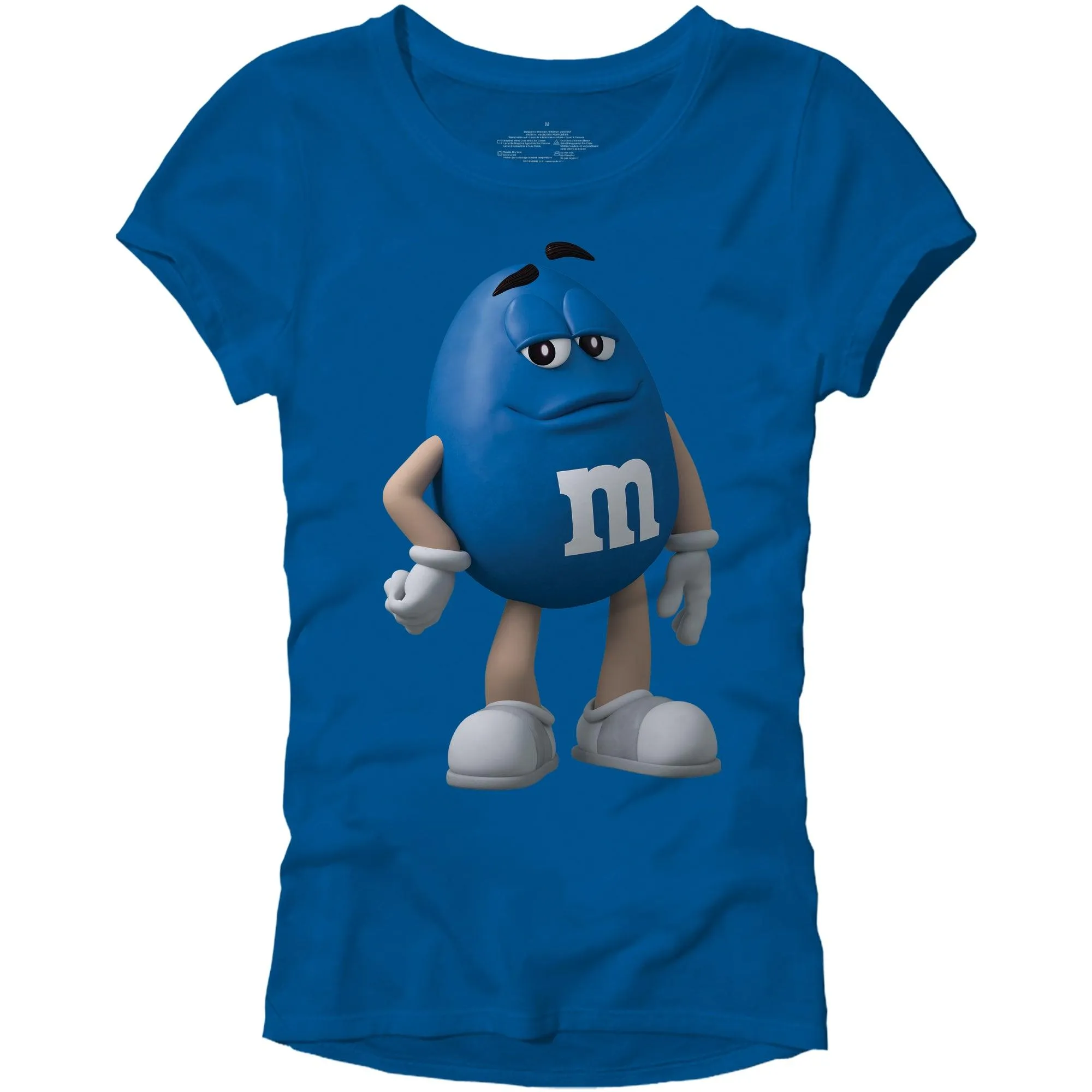 M&M's Candy Character Face Juniors T-Shirt