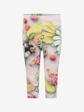 Molo Baby Girls Leggings - Organic Cotton Fruit Leggings