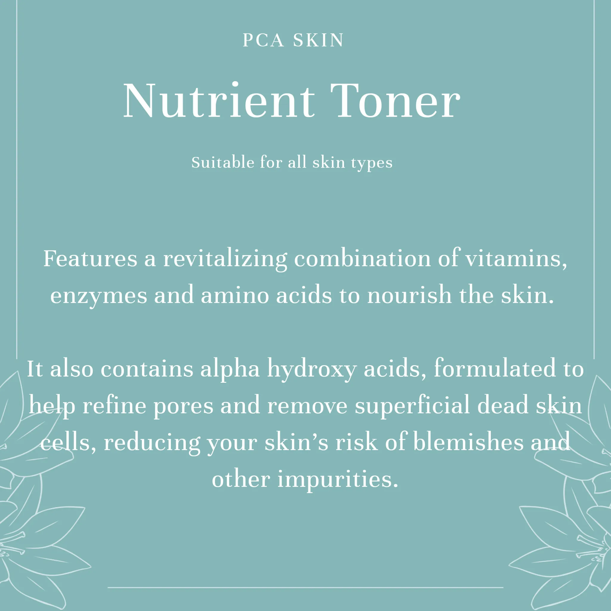 PCA Nutrient Toner