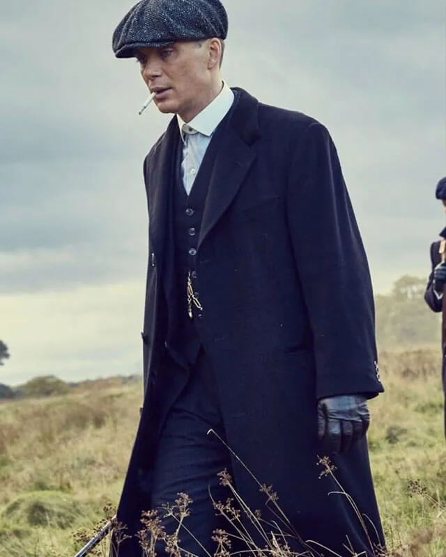 Peaky Blinders Tommy Shelby Blue Coat