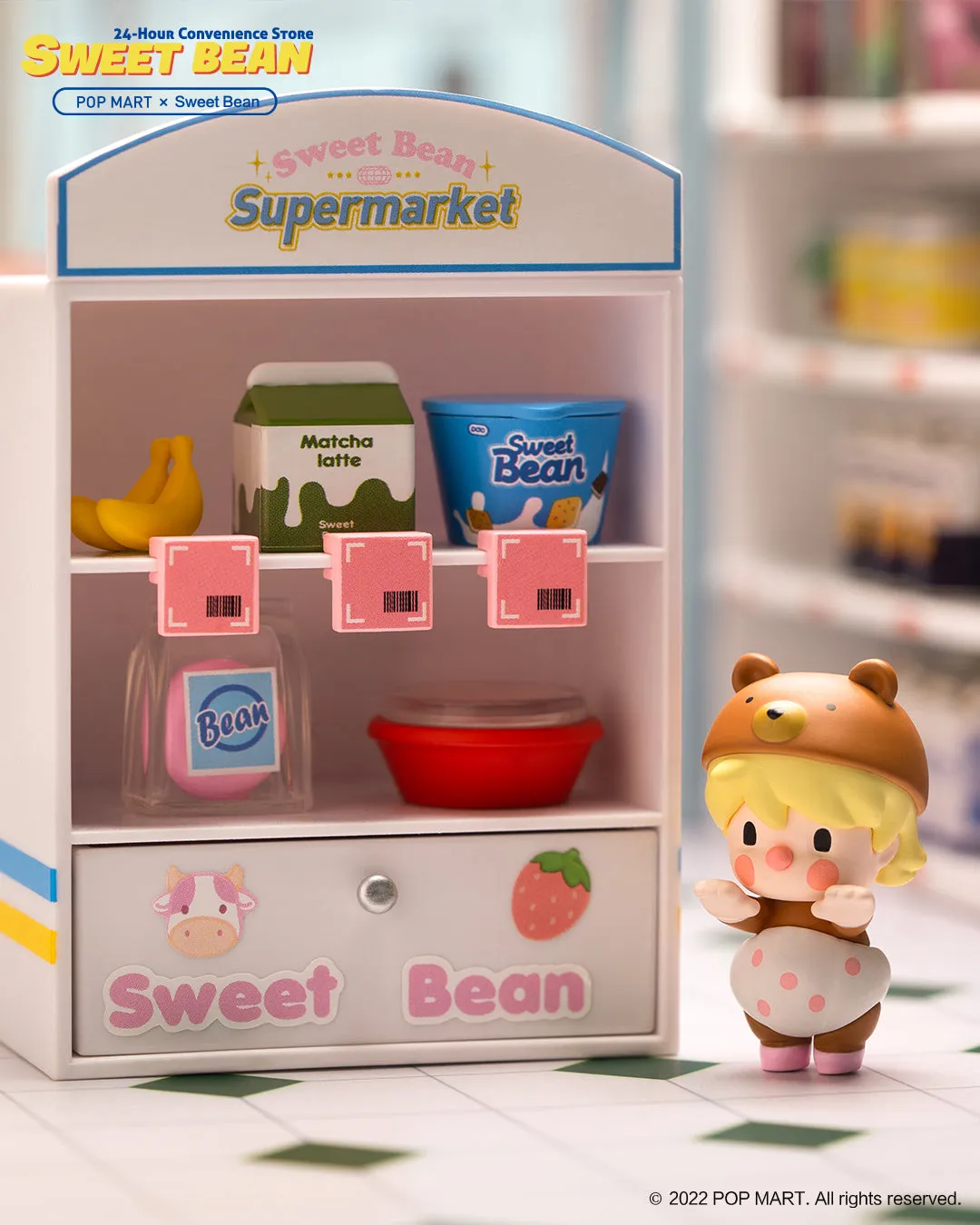 POP MART Sweet Bean 24-Hour Convenience Store Series Prop