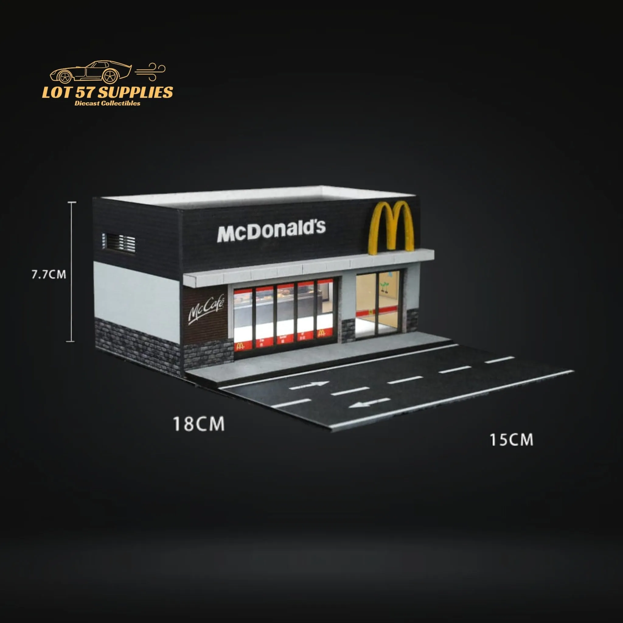 (Pre-Order) MoreArt Convenience Store "MCDONALDS" Diorama 1:64 MO941109