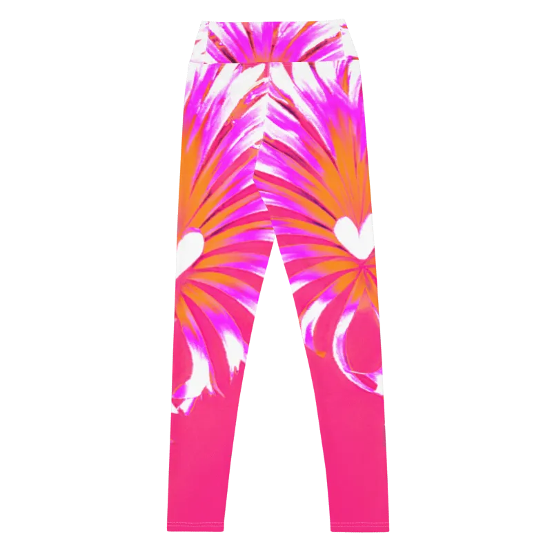 "Heartbeat Couture" Collection - Designer Yoga Leggings